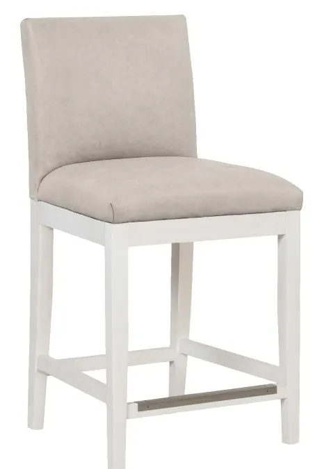 Fairfield Furniture L-1301-C7-L Nova Armless Counter Stool, Leather, Linen Finish Fairfield Furniture L-1301-C7-L Nova Armless Counter Stool, Leather, Linen Finish