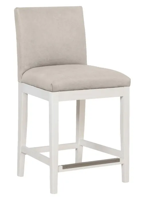 Fairfield Furniture L-1301-C7-L Nova Armless Counter Stool, Leather, Linen Finish Fairfield Furniture L-1301-C7-L Nova Armless Counter Stool, Leather, Linen Finish