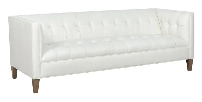 Fairfield Furniture L-2101-50 Dominique Sofa, Hand Tufted, Leather Fairfield Furniture L-2101-50 Dominique Sofa, Hand Tufted, Leather