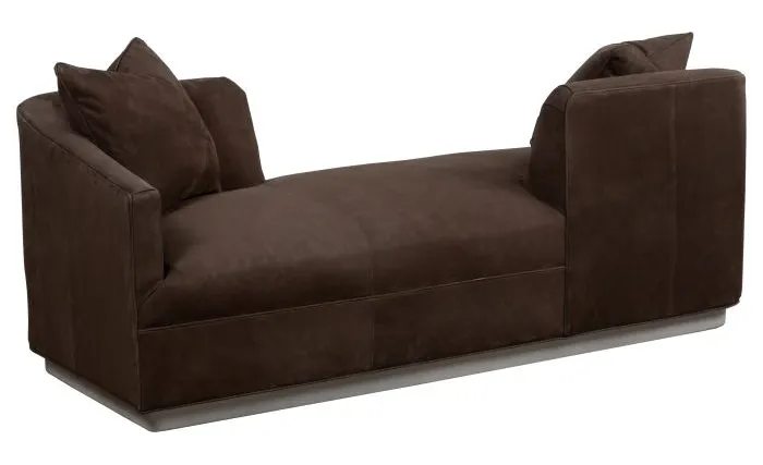 Fairfield Furniture L-2103-55 Coco Tete-A-Tete Conversation Sofa, Leather Fairfield Furniture L-2103-55 Coco Tete-A-Tete Conversation Sofa, Leather