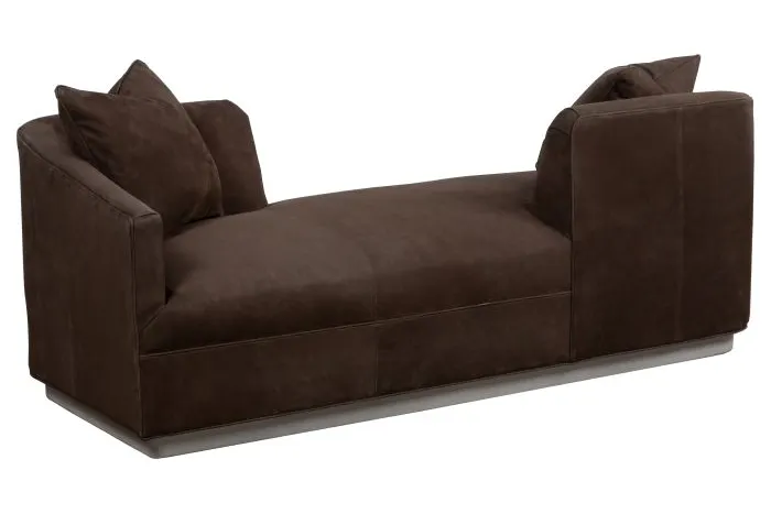 Fairfield Furniture L-2103-55 Coco Tete-A-Tete Conversation Sofa, Leather Fairfield Furniture L-2103-55 Coco Tete-A-Tete Conversation Sofa, Leather