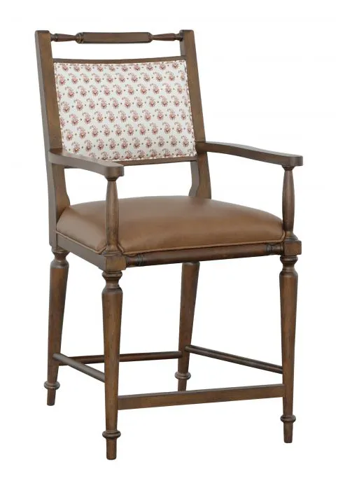 Fairfield Furniture L-4604-C6 BD Collection For Fairfield Xander Leather Counter Stool Fairfield Furniture L-4604-C6 BD Collection For Fairfield Xander Leather Counter Stool