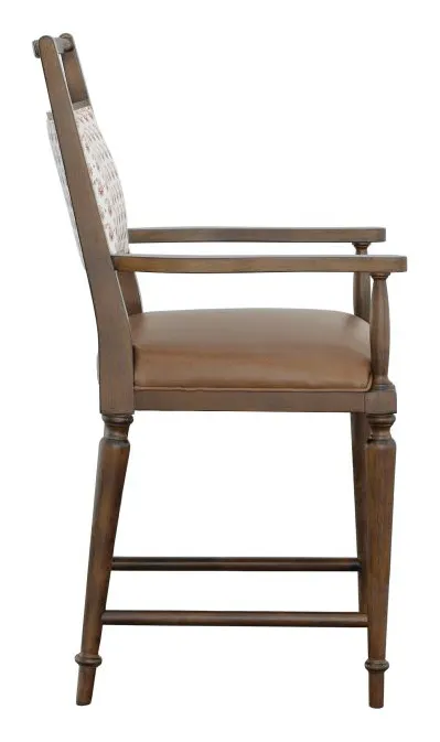 Fairfield Furniture L-4604-C6 BD Collection For Fairfield Xander Leather Counter Stool Fairfield Furniture L-4604-C6 BD Collection For Fairfield Xander Leather Counter Stool