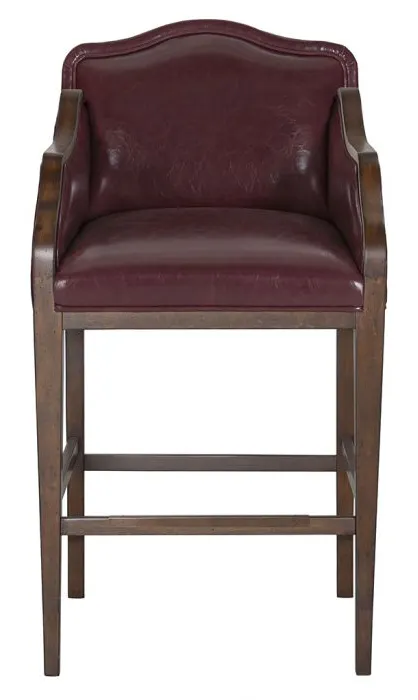 Fairfield Furniture L-4605-06-P BD Collection For Fairfield Anderson Arm Bar Stool with Pull Fairfield Furniture L-4605-06-P BD Collection For Fairfield Anderson Arm Bar Stool with Pull
