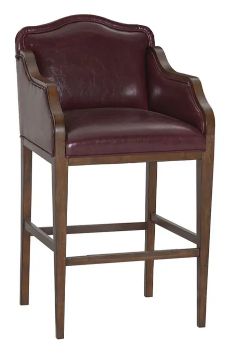 Fairfield Furniture L-4605-06 BD Collection For Fairfield Anderson Arm Bar Stool Fairfield Furniture L-4605-06 BD Collection For Fairfield Anderson Arm Bar Stool