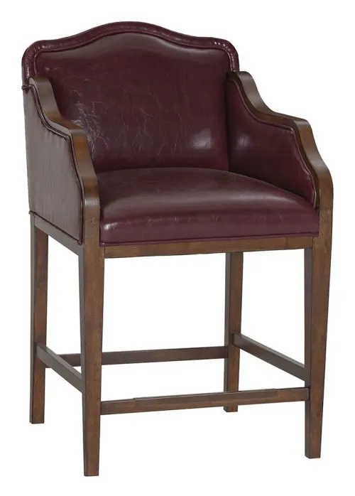 Fairfield Furniture L-4605-C6 BD Collection For Fairfield Anderson Arm Counter Stool Fairfield Furniture L-4605-C6 BD Collection For Fairfield Anderson Arm Counter Stool