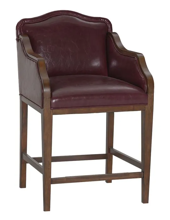 Fairfield Furniture L-4605-C6 BD Collection For Fairfield Anderson Arm Counter Stool Fairfield Furniture L-4605-C6 BD Collection For Fairfield Anderson Arm Counter Stool