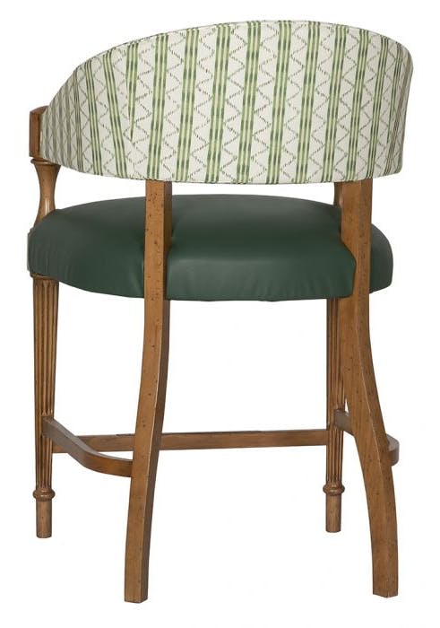 Fairfield Furniture L-4606-06 BD Collection For Fairfield Gigi Arm Bar Stool Fairfield Furniture L-4606-06 BD Collection For Fairfield Gigi Arm Bar Stool