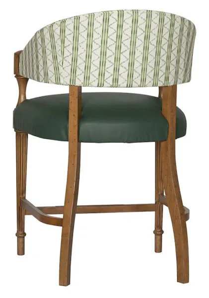 Fairfield Furniture L-4606-06 BD Collection For Fairfield Gigi Arm Bar Stool Fairfield Furniture L-4606-06 BD Collection For Fairfield Gigi Arm Bar Stool