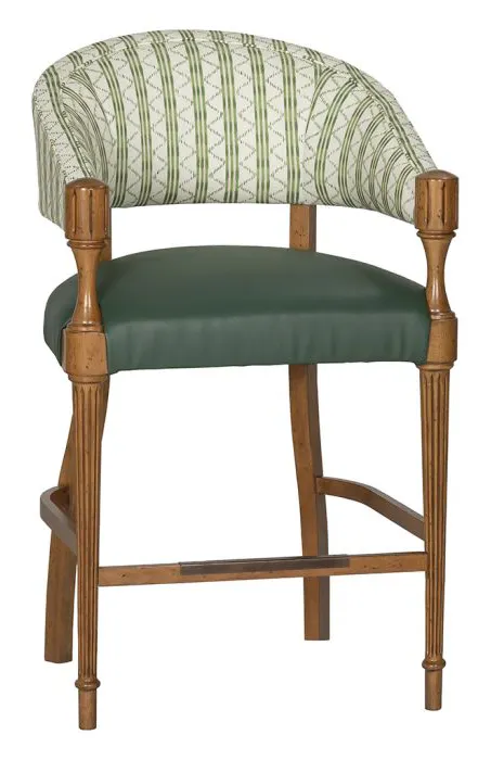 Fairfield Furniture L-4606-06 BD Collection For Fairfield Gigi Arm Bar Stool Fairfield Furniture L-4606-06 BD Collection For Fairfield Gigi Arm Bar Stool
