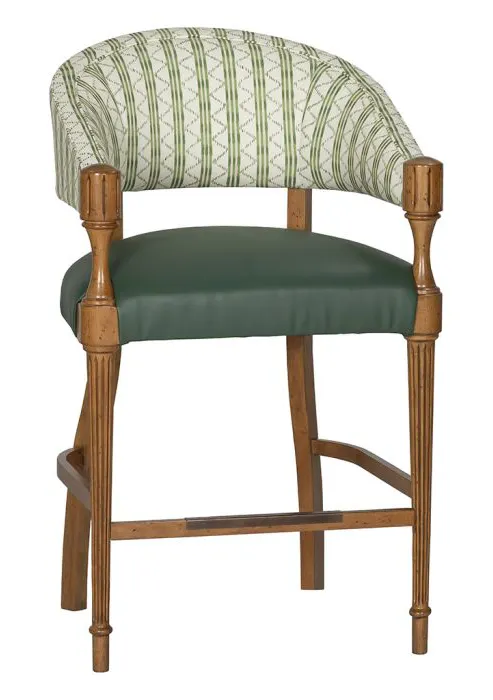 Fairfield Furniture L-4606-06 BD Collection For Fairfield Gigi Arm Bar Stool Fairfield Furniture L-4606-06 BD Collection For Fairfield Gigi Arm Bar Stool