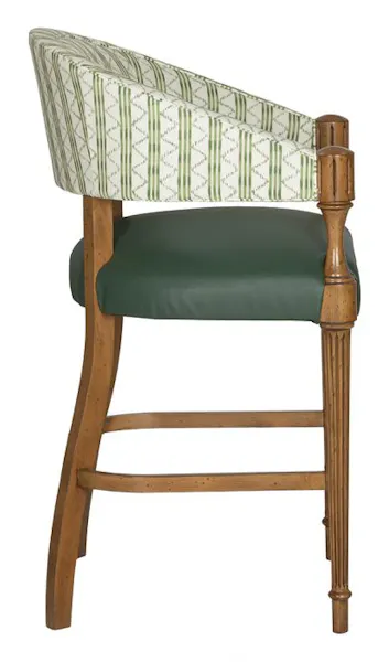 Fairfield Furniture L-4606-06 BD Collection For Fairfield Gigi Arm Bar Stool Fairfield Furniture L-4606-06 BD Collection For Fairfield Gigi Arm Bar Stool