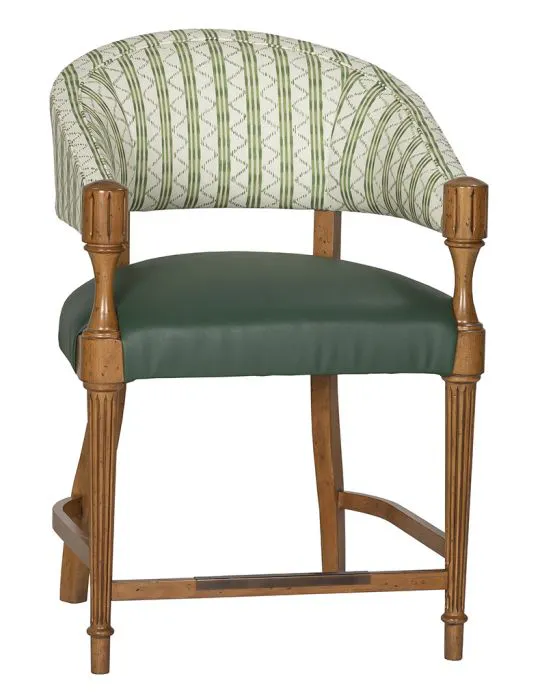 Fairfield Furniture L-4606-C6 BD Collection For Fairfield Gigi Arm Counter Stool Fairfield Furniture L-4606-C6 BD Collection For Fairfield Gigi Arm Counter Stool