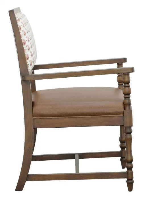 Fairfield Furniture L-4608-04 BD Collection For Fairfield Gerheart Leather Dining Chair Fairfield Furniture L-4608-04 BD Collection For Fairfield Gerheart Leather Dining Chair