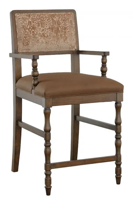 Fairfield Furniture L-4608-C6 BD Collection For Fairfield Gerheart Leather Counter Stool Fairfield Furniture L-4608-C6 BD Collection For Fairfield Gerheart Leather Counter Stool