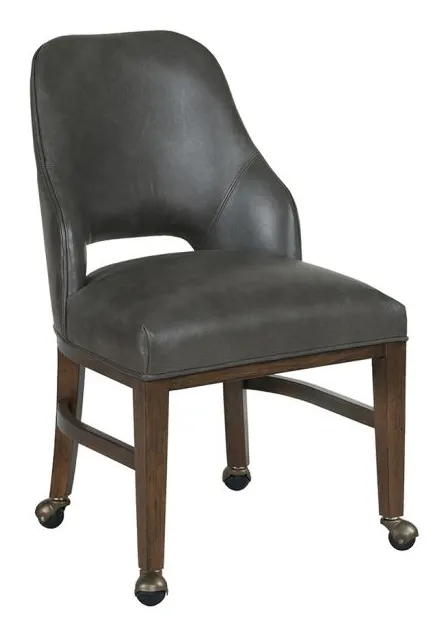 Fairfield Furniture L-5026-S4 Darien Side Chair with four casters Fairfield Furniture L-5026-S4 Darien Side Chair with four casters