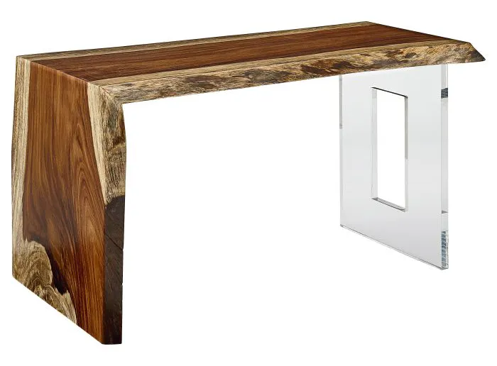 Fairfield Furniture LE54-WD Natural Guanacaste 54" Waterfall Desk Fairfield Furniture LE54-WD Natural Guanacaste 54" Waterfall Desk