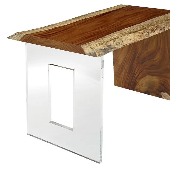 Fairfield Furniture LE54-WD Natural Guanacaste 54" Waterfall Desk Fairfield Furniture LE54-WD Natural Guanacaste 54" Waterfall Desk
