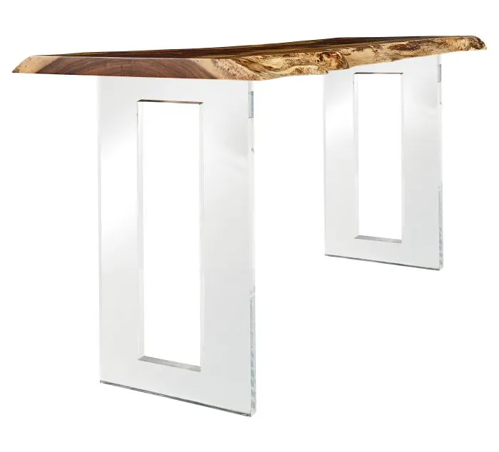 Fairfield Furniture LEAS-BT Acrylic Square Counter Height Base Fairfield Furniture LEAS-BT Acrylic Square Counter Height Base
