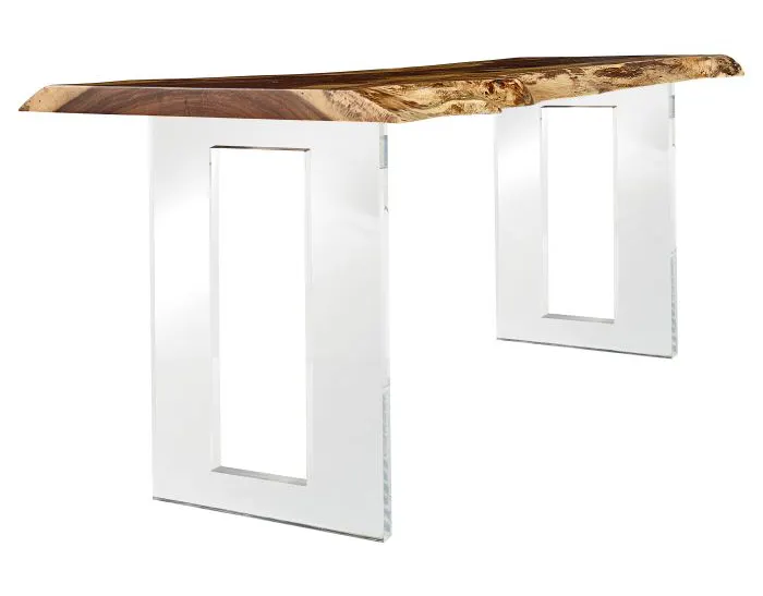 Fairfield Furniture LEAS-DT Acrylic Square Dining Height Base Fairfield Furniture LEAS-DT Acrylic Square Dining Height Base