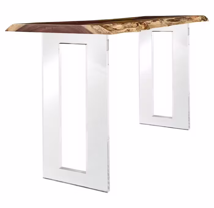 Fairfield Furniture LEAS-PT Acrylic Square Bar Height Base Fairfield Furniture LEAS-PT Acrylic Square Bar Height Base