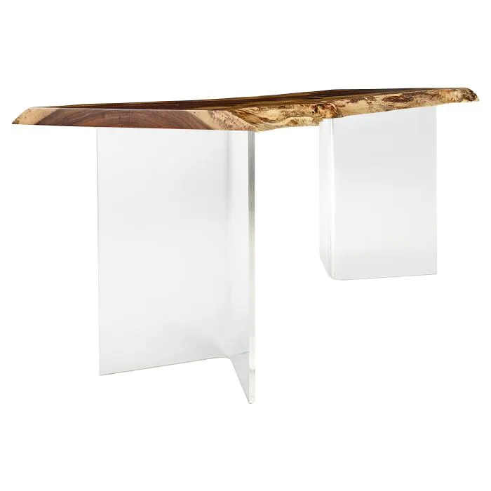 Fairfield Furniture LEAW-DT Acrylic Wedge Dining Height Base