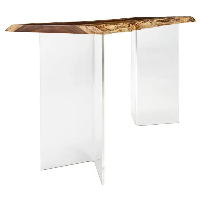 Fairfield Furniture LEAW-PT Acrylic Wedge Bar Height Base