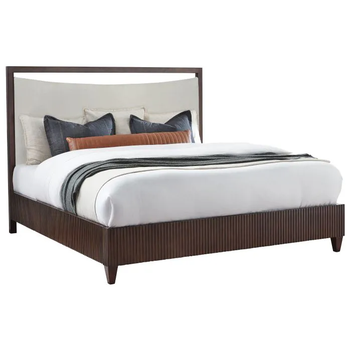 Fairfield Furniture L-M096-QH West Camden Queen Bed, Leather