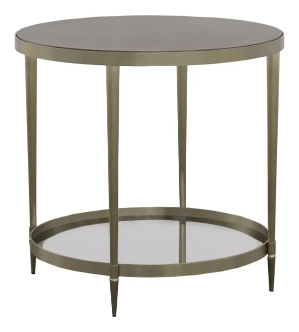 Fairfield Furniture M308-ET Libby Langdon Marlowe Tiered Round End Table Fairfield Furniture M308-ET Libby Langdon Marlowe Tiered Round End Table
