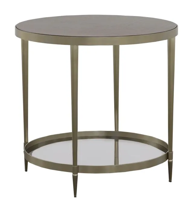 Fairfield Furniture M308-ET Libby Langdon Marlowe Tiered Round End Table Fairfield Furniture M308-ET Libby Langdon Marlowe Tiered Round End Table