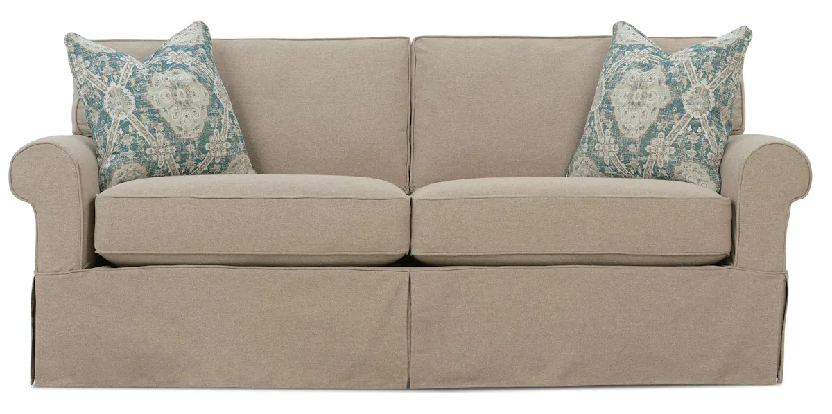 Rowe Furniture A910R-000 Nantucket Two Cushion Sofa Rowe Furniture A910R-000 Nantucket Two Cushion Sofa