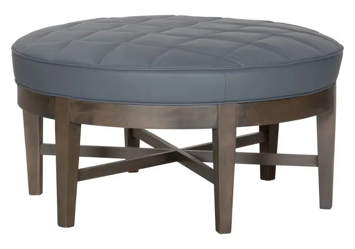 Fairfield Furniture RQSF-36 Box Quilted Round Ottoman Fairfield Furniture RQSF-36 Box Quilted Round Ottoman