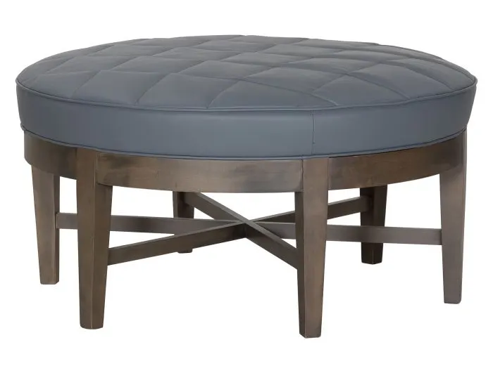Fairfield Furniture RQSF-36 Box Quilted Round Ottoman Fairfield Furniture RQSF-36 Box Quilted Round Ottoman