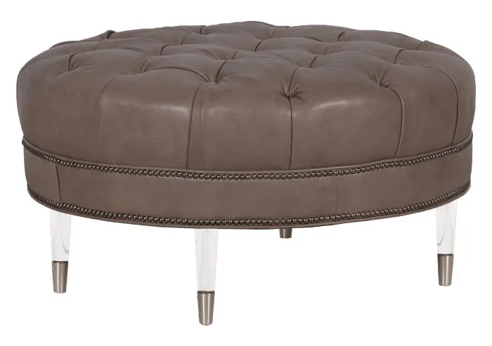 Fairfield Furniture RTDA-36 Hand Tufted Round Ottoman Fairfield Furniture RTDA-36 Hand Tufted Round Ottoman