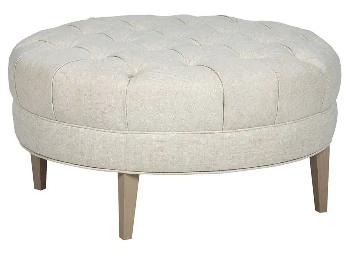 Fairfield Furniture RTSW-36 Hand Tufted Round Ottoman Fairfield Furniture RTSW-36 Hand Tufted Round Ottoman