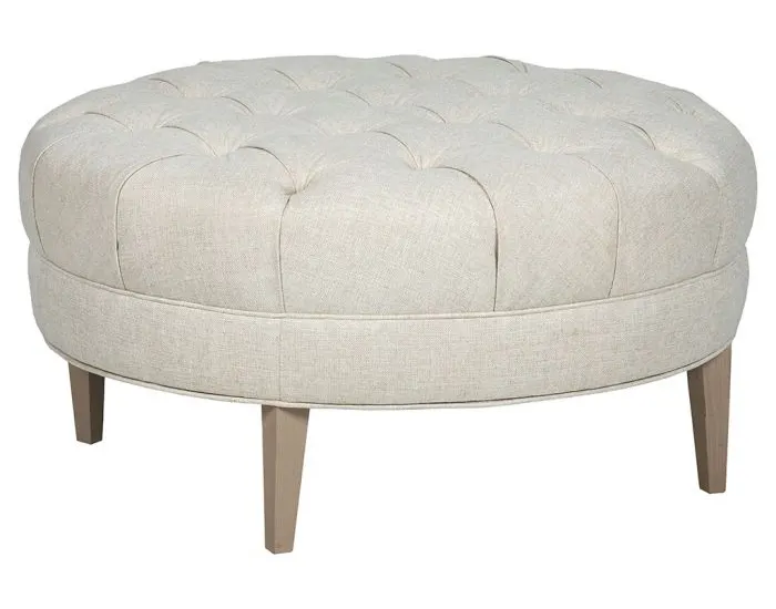 Fairfield Furniture RTSW-36 Hand Tufted Round Ottoman Fairfield Furniture RTSW-36 Hand Tufted Round Ottoman