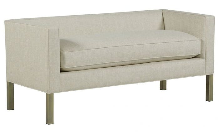 Fairfield Furniture S-32LM-10 Tuxedo Back with Loose Seat Bench Fairfield Furniture S-32LM-10 Tuxedo Back with Loose Seat Bench