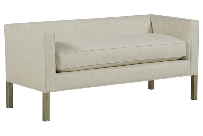 Fairfield Furniture S-32LM-10 Tuxedo Back with Loose Seat Bench Fairfield Furniture S-32LM-10 Tuxedo Back with Loose Seat Bench