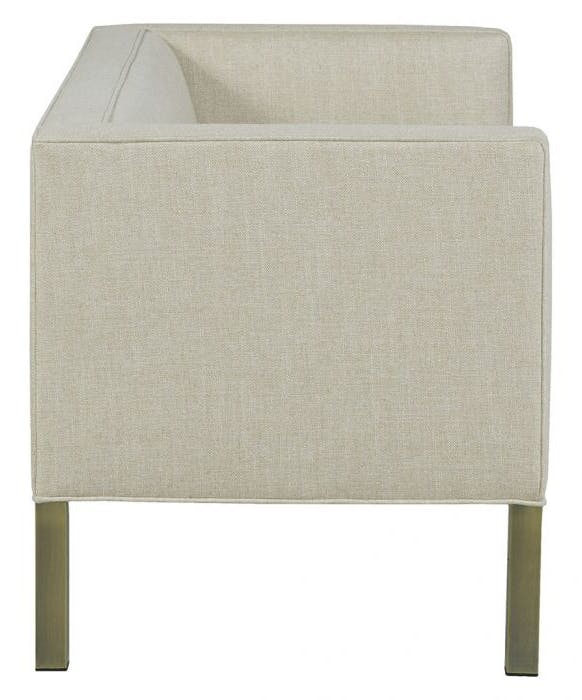 Fairfield Furniture S-32LM-10 Tuxedo Back with Loose Seat Bench Fairfield Furniture S-32LM-10 Tuxedo Back with Loose Seat Bench