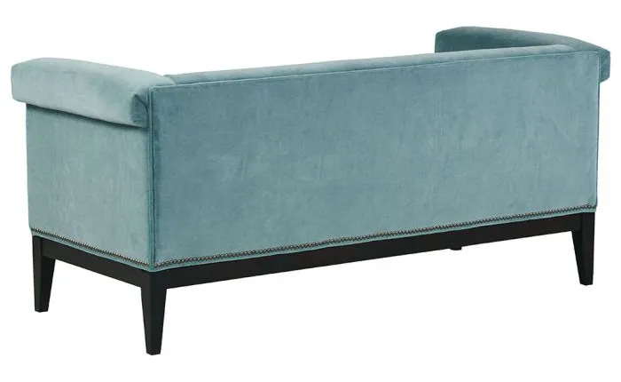 Fairfield Furniture S-33LF-10 Greek Key Arm with Loose Seat Bench Fairfield Furniture S-33LF-10 Greek Key Arm with Loose Seat Bench