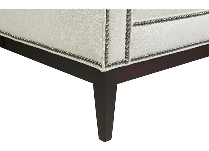 Fairfield Furniture S-33TF-10 Greek Key Arm with Tight Seat Bench Fairfield Furniture S-33TF-10 Greek Key Arm with Tight Seat Bench