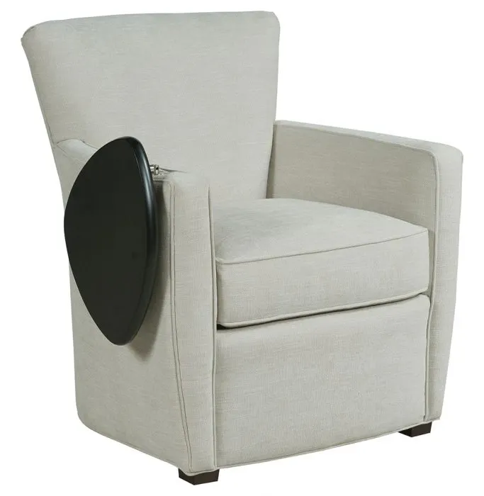 Fairfield Furniture S-7421-T1 Eathen Lounge Chair with Folding Tablet Fairfield Furniture S-7421-T1 Eathen Lounge Chair with Folding Tablet