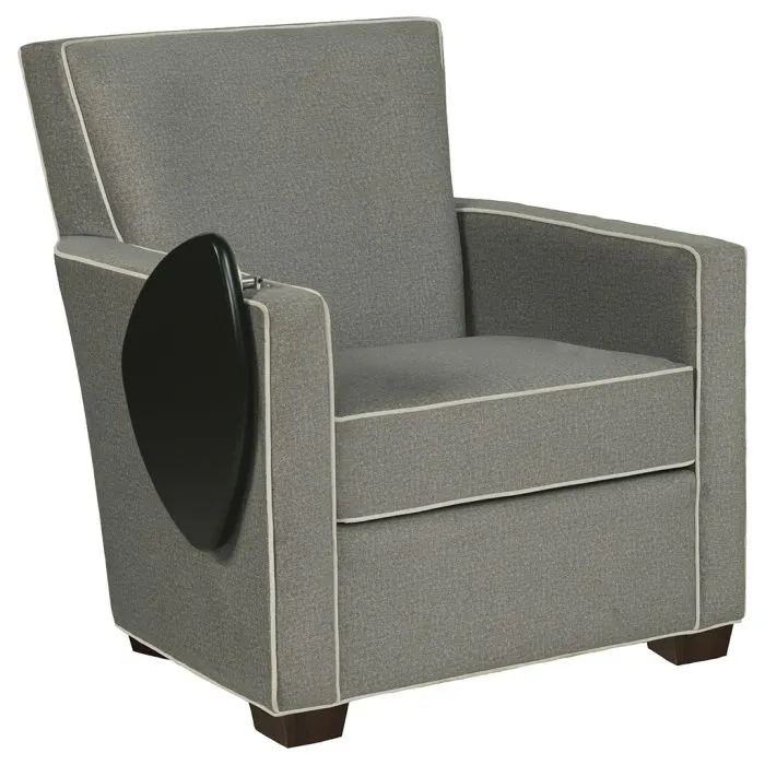 Fairfield Furniture S-7433-T1 Craven Lounge Chair with Folding Tablet Fairfield Furniture S-7433-T1 Craven Lounge Chair with Folding Tablet