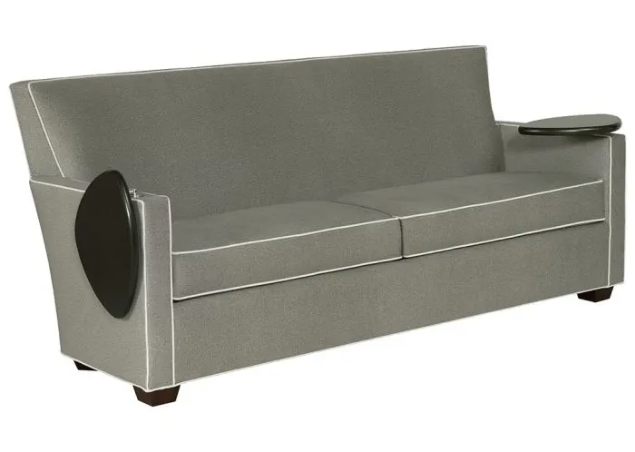 Fairfield Furniture S-7433-T5 Craven Sofa with Folding Tablet Fairfield Furniture S-7433-T5 Craven Sofa with Folding Tablet