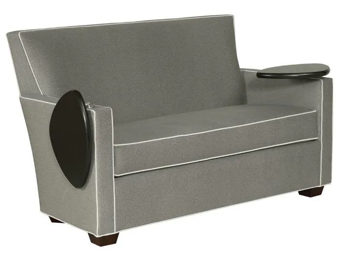 Fairfield Furniture S-7433-T7 Craven Loveseat with Folding Tablet Fairfield Furniture S-7433-T7 Craven Loveseat with Folding Tablet