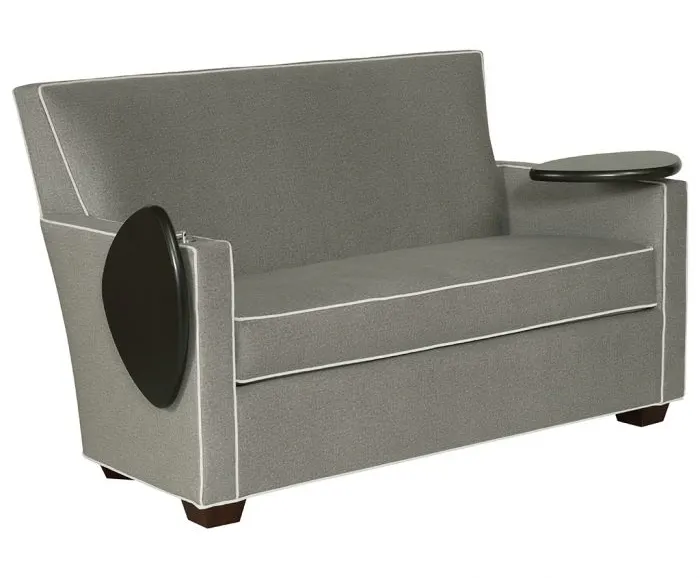 Fairfield Furniture S-7433-T7 Craven Loveseat with Folding Tablet Fairfield Furniture S-7433-T7 Craven Loveseat with Folding Tablet