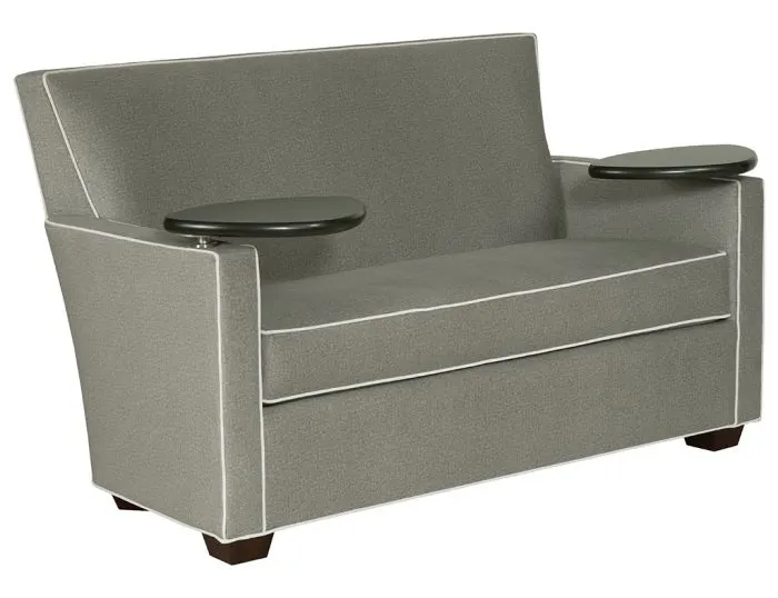 Fairfield Furniture S-7433-T7 Craven Loveseat with Folding Tablet Fairfield Furniture S-7433-T7 Craven Loveseat with Folding Tablet