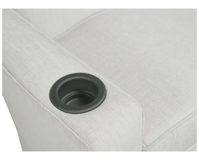 Fairfield Furniture S-7453-A2 Payton Lounge Chair with Front Casters, Cupholder Fairfield Furniture S-7453-A2 Payton Lounge Chair with Front Casters, Cupholder