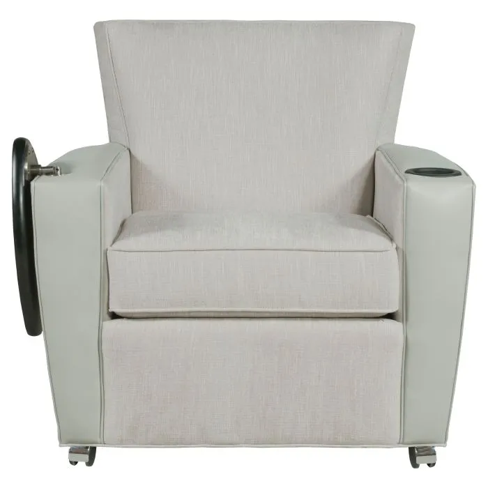 Fairfield Furniture S-7453-T2 Payton Lounge Chair with Front Casters, Cupholder, Tablet Fairfield Furniture S-7453-T2 Payton Lounge Chair with Front Casters, Cupholder, Tablet