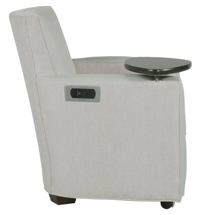 Fairfield Furniture S-7453-U2 Payton Lounge Chair with Casters, Tablet, Charging Station, Cupholder Fairfield Furniture S-7453-U2 Payton Lounge Chair with Casters, Tablet, Charging Station, Cupholder